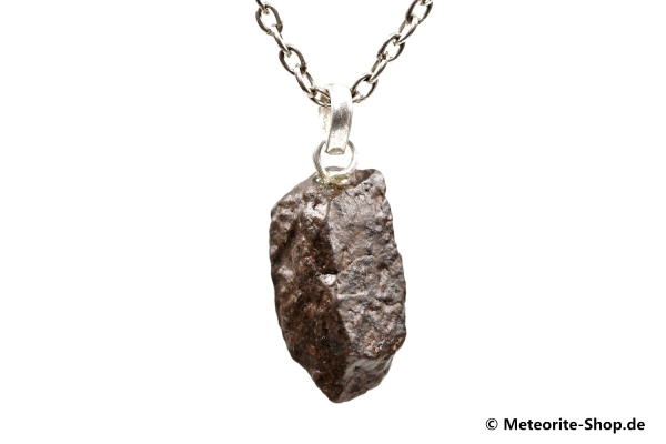 Stein-Meteorit-Anhänger (NWA 4528 | Natura | 925er Silber) - 4,80 g Stein-Meteorit-Anhänger (NWA 4528 | Natura | 925er Silber) - 4,80 g