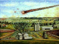 Mifflin Meteoritenfall Gemälde (Motiv I) Mifflin Meteoritenfall Gemälde (Motiv I)