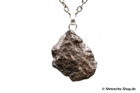 Stein-Meteorit-Anhänger (NWA 4528 | Natura | 925er Silber) - 6,80 g Stein-Meteorit-Anhänger (NWA 4528 | Natura | 925er Silber) - 6,80 g