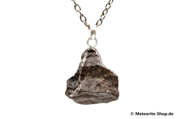 Stein-Meteorit-Anhänger (NWA 4528 | Natura | 925er Silber) - 5,30 g Stein-Meteorit-Anhänger (NWA 4528 | Natura | 925er Silber) - 5,30 g