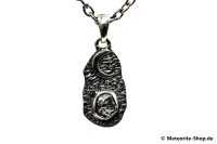 Eisen-Meteorit-Anhänger (Campo del Cielo | Gefasst | 925er Silber) - 2,30 g Eisen-Meteorit-Anhänger (Campo del Cielo | Gefasst | 925er Silber) - 2,30 g