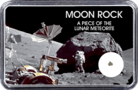 Mond Meteorit NWA 4881 (Motiv: Astronaut mit Mond-Technik) Mond Meteorit NWA 4881 (Motiv: Astronaut mit Mond-Technik)
