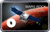Mars Meteorit NWA 10628 (Motiv: Raumsonde ExoMars in Mars Atmosphäre) Mars Meteorit NWA 10628 (Motiv: Raumsonde ExoMars in Mars Atmosphäre)