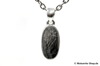 Eisen-Meteorit-Anhänger (Muonionalusta | Scheibe | 925er Silber) - 1,95 g Eisen-Meteorit-Anhänger (Muonionalusta | Scheibe | 925er Silber) - 1,95 g
