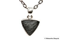 Eisen-Meteorit-Anhänger (Muonionalusta | Scheibe | 925er Silber) - 1,80 g Eisen-Meteorit-Anhänger (Muonionalusta | Scheibe | 925er Silber) - 1,80 g