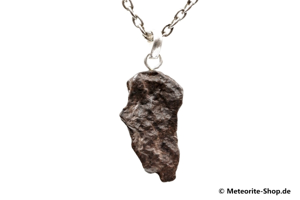 Stein-Meteorit-Anhänger (NWA 4528 | Natura | 925er Silber) - 3,40 g Stein-Meteorit-Anhänger (NWA 4528 | Natura | 925er Silber) - 3,40 g