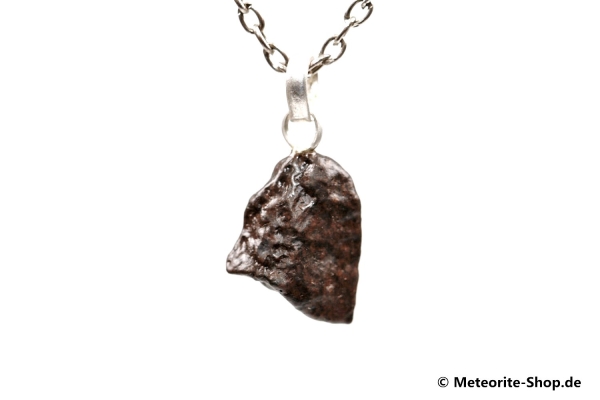 Stein-Meteorit-Anhänger (NWA 4293 | Natura | 925er Silber) - 2,50 g Stein-Meteorit-Anhänger (NWA 4293 | Natura | 925er Silber) - 2,50 g