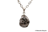 Stein-Meteorit-Anhänger (NWA 869 | Natura | 925er Silber) - 2,45 g Stein-Meteorit-Anhänger (NWA 869 | Natura | 925er Silber) - 2,45 g
