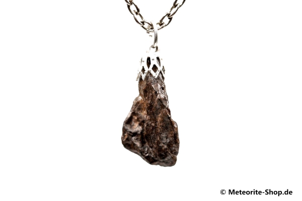 Stein-Meteorit-Anhänger (NWA 4293 | Natura | 925er Silber) - 2,90 g Stein-Meteorit-Anhänger (NWA 4293 | Natura | 925er Silber) - 2,90 g