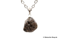 Stein-Meteorit-Anhänger (NWA 869 | Natura | 925er Silber) - 2,50 g Stein-Meteorit-Anhänger (NWA 869 | Natura | 925er Silber) - 2,50 g