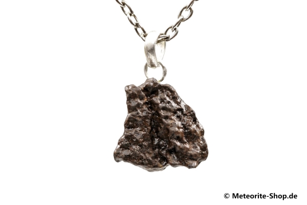 Stein-Meteorit-Anhänger (NWA 4528 | Natura | 925er Silber) - 4,00 g Stein-Meteorit-Anhänger (NWA 4528 | Natura | 925er Silber) - 4,00 g
