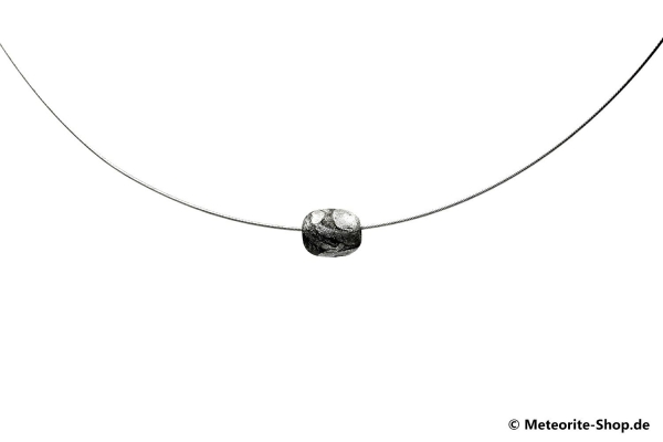 Eisen-Meteorit Collier (Aletai | Ellipsoid | Versiegelt) - 1,00 g