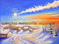 Chelyabinsk Meteoritenfall Gemälde (Motiv II) Chelyabinsk Meteoritenfall Gemälde (Motiv II)