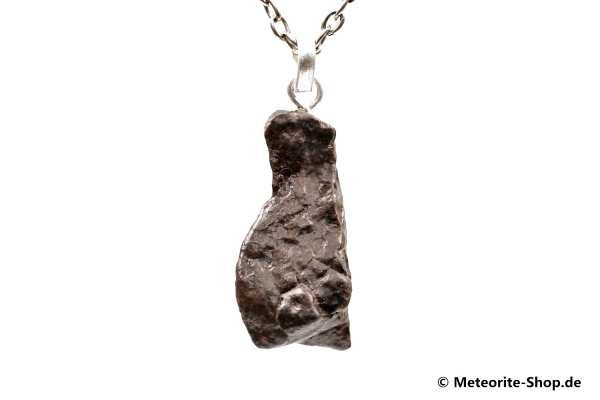 Stein-Meteorit-Anhänger (NWA 4293 | Natura | 925er Silber) - 7,30 g Stein-Meteorit-Anhänger (NWA 4293 | Natura | 925er Silber) - 7,30 g