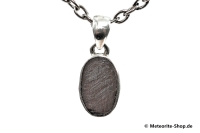 Eisen-Meteorit-Anhänger (Muonionalusta | Scheibe | 925er Silber) - 1,55 g Eisen-Meteorit-Anhänger (Muonionalusta | Scheibe | 925er Silber) - 1,55 g