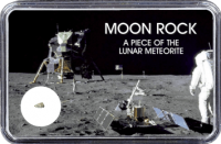 Mond Meteorit NWA 4881 (Motiv: Astronaut mit Mondlandefähre) Mond Meteorit NWA 4881 (Motiv: Astronaut mit Mondlandefähre)
