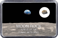 Mond Meteorit NWA 10317 (Motiv: Blick auf Erde von Mond) Mond Meteorit NWA 10317 (Motiv: Blick auf Erde von Mond)