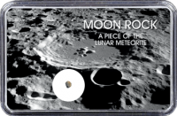 Mond Meteorit NWA 4881 (Motiv: Mond-Einschlagskrater und Mondgestein I) Mond Meteorit NWA 4881 (Motiv: Mond-Einschlagskrater und Mondgestein I)
