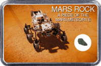 Mars Meteorit Ouargla 003 (Motiv: Mars Rover Perseverance aus der Vogelperspektive) Mars Meteorit Ouargla 003 (Motiv: Mars Rover Perseverance aus der Vogelperspektive)