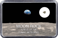 Mond Meteorit NWA 10318 (Motiv: Blick auf Erde von Mond) Mond Meteorit NWA 10318 (Motiv: Blick auf Erde von Mond)