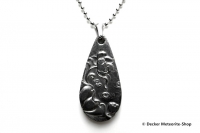 Stein-Eisen-Meteorit-Anhänger (Seymchan | Scheibe | Lotus Carved Amulett) - 15,50 g Stein-Eisen-Meteorit-Anhänger (Seymchan | Scheibe | Lotus Carved Amulett) - 15,50 g
