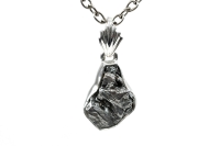 Eisen-Meteorit-Anhänger (Campo del Cielo | Gefasst | 925er Silber) - 3,20 g Eisen-Meteorit-Anhänger (Campo del Cielo | Gefasst | 925er Silber) - 3,20 g
