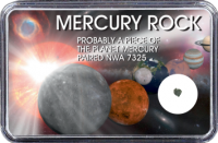 Merkur Meteorit NWA 7325 (Motiv: Sonnensystem Planeten I) Merkur Meteorit NWA 7325 (Motiv: Sonnensystem Planeten I)