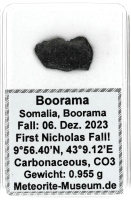 Boorama Meteorit CO3 (Motiv I): Einzigartig: Der erste Nikolaus-Meteoritenfall vom 06.12.2023 - Als der Himmel Geschichte schrieb Boorama Meteorit CO3 (Motiv I): Einzigartig: Der erste Nikolaus-Meteoritenfall vom 06.12.2023 - Als der Himmel Geschichte schrieb